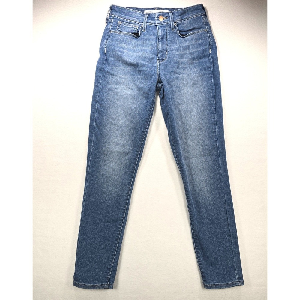 Signature by Levi Strauss Shaping High Rise Ankle Skinny Jeans Medium Wash Blue4